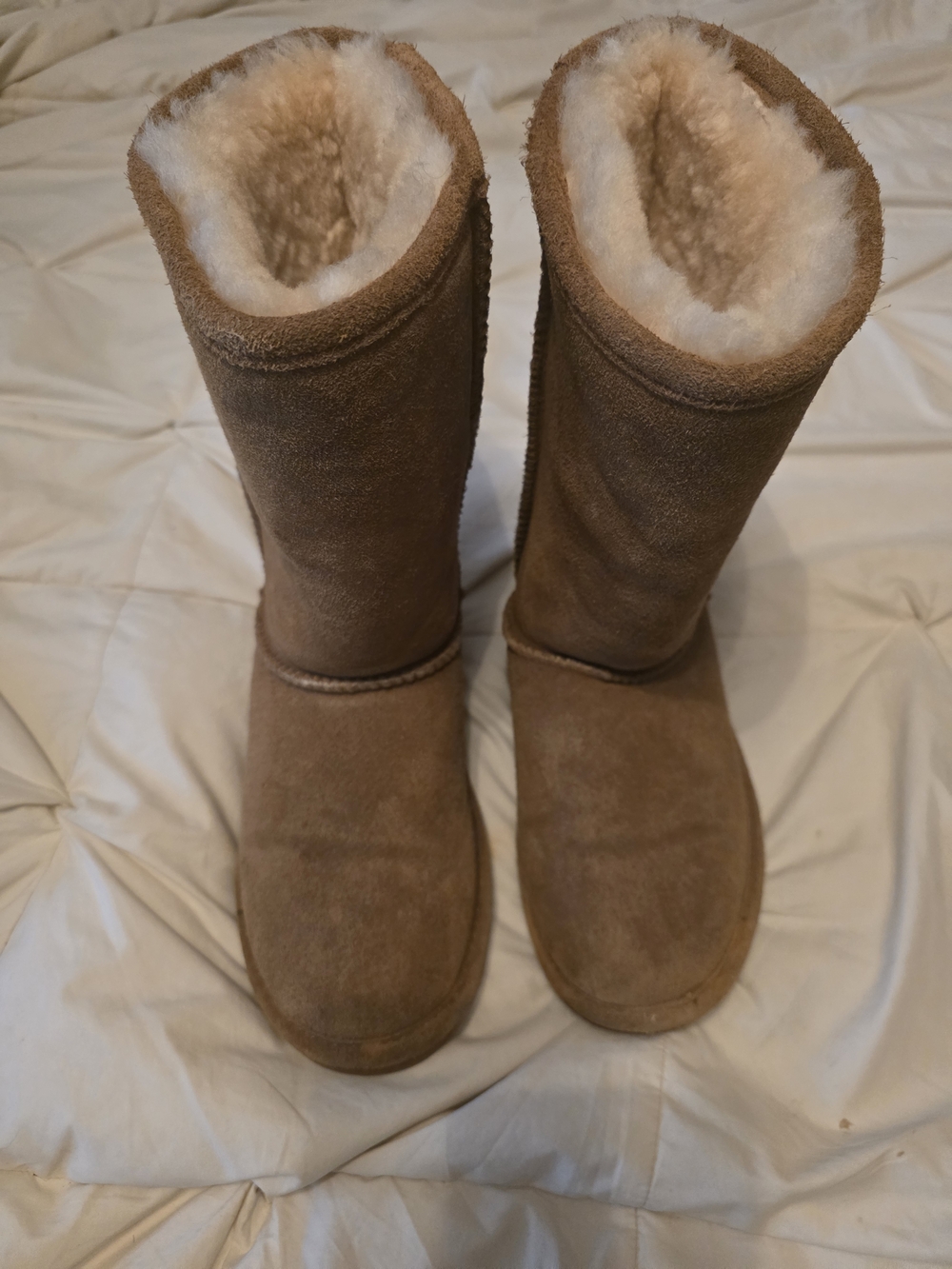 Bearpaw Classic Tall Fur-Lined Women's Boot in Chestnut
